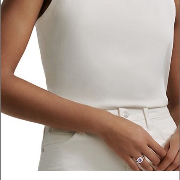 DAVID YURMAN Albion petite ring with amethyst stone and diamonds in size 6 - Picture 8 of 8